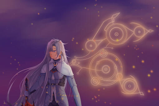 Commission of A from Xenoblade X